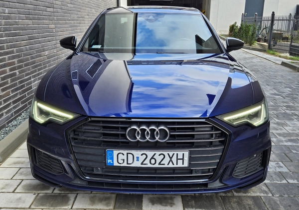 Audi A6 cena 143500 przebieg: 135000, rok produkcji 2021 z Tczew małe 407